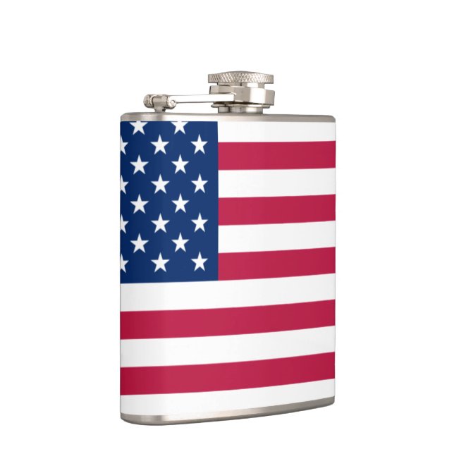 usa flag hip flask (Right)
