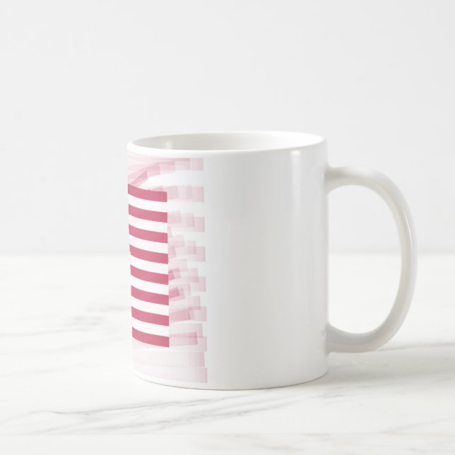 USA Flag "Home Sweet Home" Art Print Coffee Mug (Right)