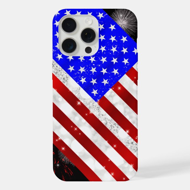 USA flag iPhone Case (Back)