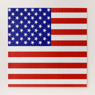 USA Flag Jigsaw Puzzle