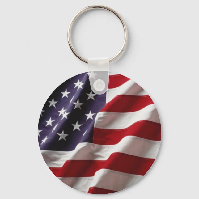 USA Flag -Keychain- Keychain (Front)