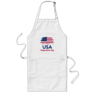 USA Flag    Long Apron
