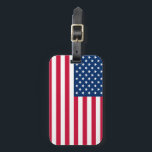USA Flag Luggage Tag Patriotic<br><div class="desc">USA Flag Luggage Tag - United States of America - American Flag - Patriotic - Independence Day - July 4th - Customizable - Choose / Add Your Unique Text / Colour / Image - Make Your Special Gift - Resize and move or remove and add elements / image with Customization...</div>