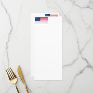 USA Flag Menu Etats-Unis d'Amérique