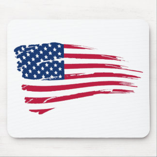 USA FLAG MOUSE PAD
