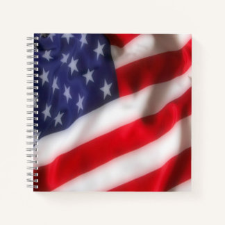 USA Flag Notebook