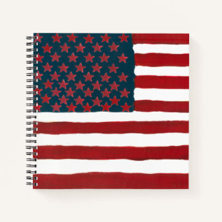 USA Flag Notebook