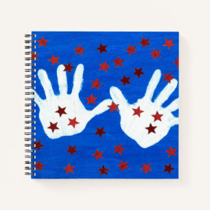 USA Flag Notebook