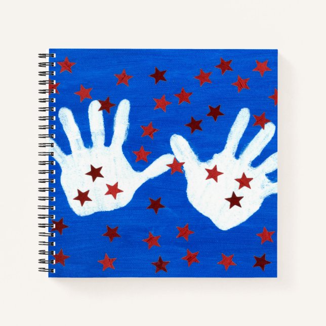 USA Flag Notebook (Front)