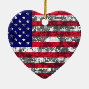 USA Flag ornament