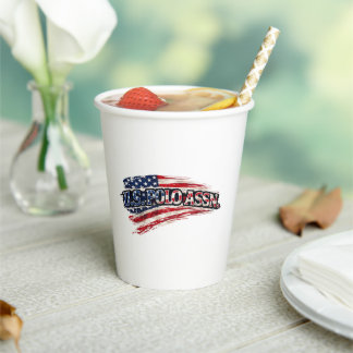 USA Flag Party Paper Cups