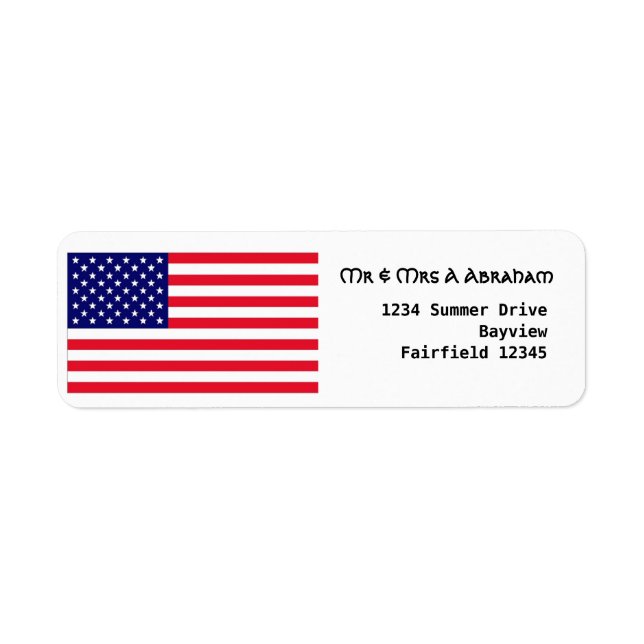 USA flag patriot (Front)