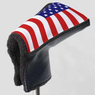 USA Flag pct Golf Head Cover