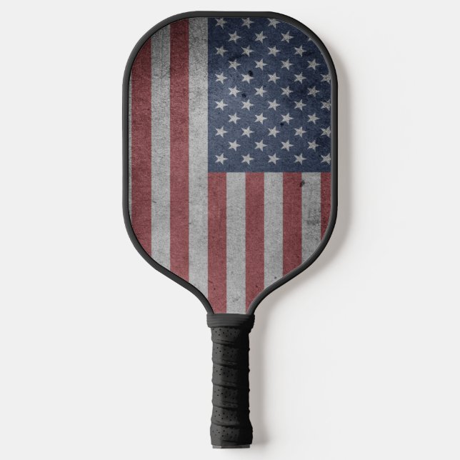Usa flag pickleball paddle (Front)