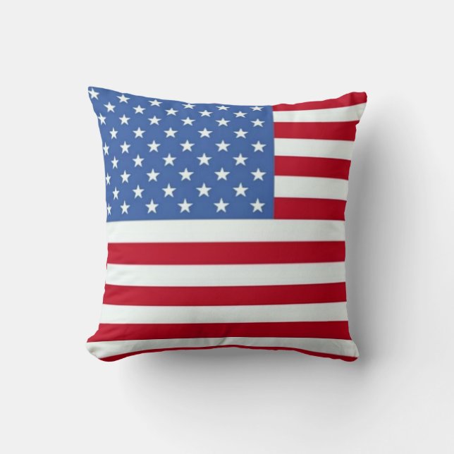 USA Flag Pillow (Front)