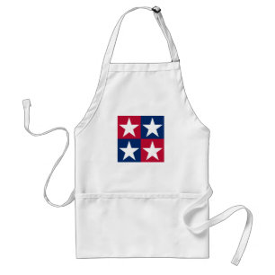 USA Flag Pop Art Stars Standard Apron