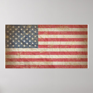 USA Flag Poster