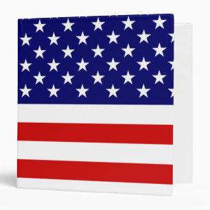 USA Flag rbcnt Binder