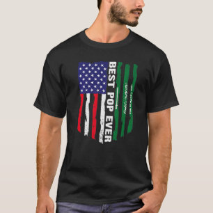 Usa Flag & Saudi Arabia Flag Best Pop Ever T-Shirt
