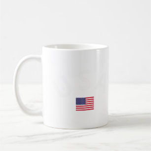 USA Flag Shirt, 4th of July Coffee Mug