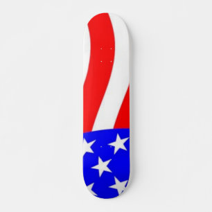 USA Flag Skateboard