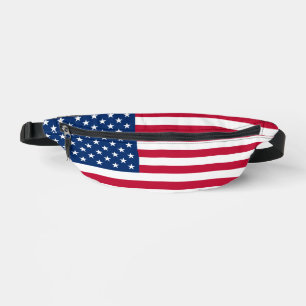 USA Flag Stars and Stripes Fanny Pack