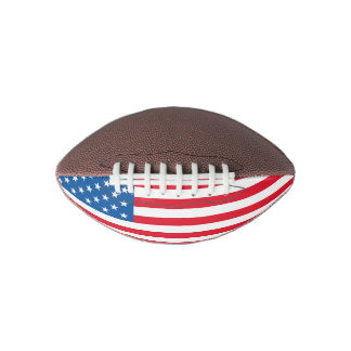 USA Flag stars and stripes Football