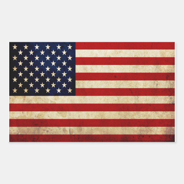 USA Flag Sticker (Front)