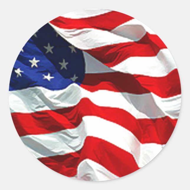 USA Flag Stickers (Front)