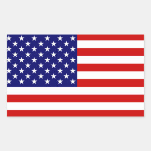 USA Flag stkt Sticker