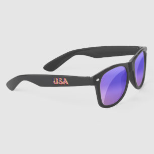 USA Flag Sunglasses - Patriotic