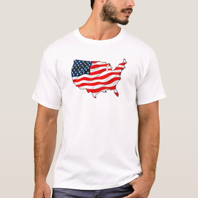 USA Flag T-Shirt (Front)