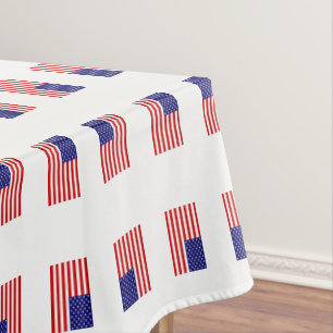 USA Flag tccnt Tablecloth