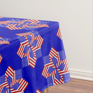USA FLAG-TEABAG FOLDING S9B-52x70 TABLECLOTH
