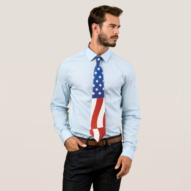 USA flag Tie (In Situ)