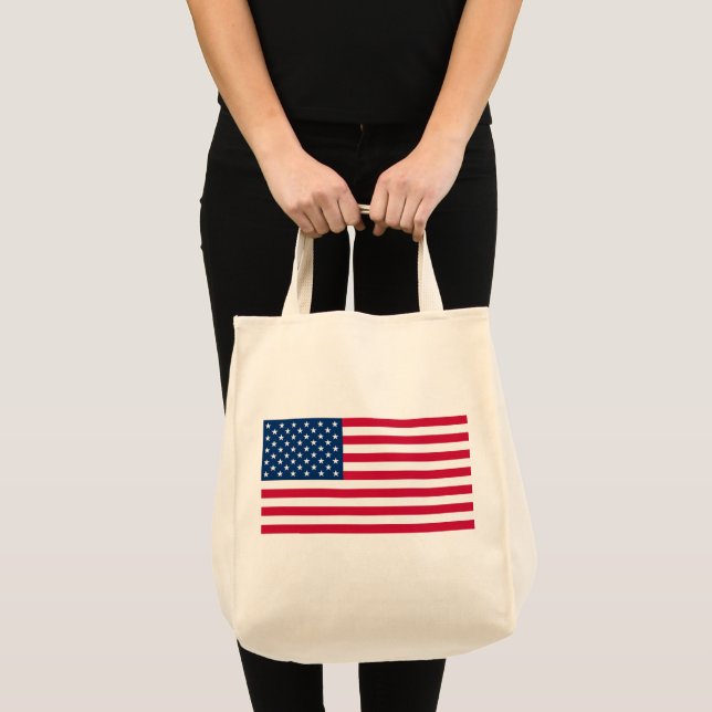 USA Flag Tote Bag United States of America (Front (Product))