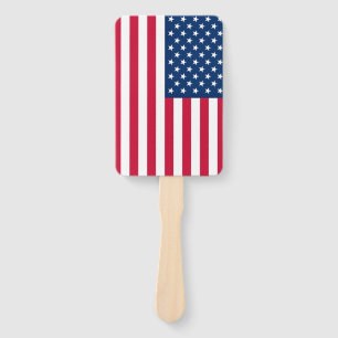 USA Flag - United States of America - Patriotic - Hand Fan