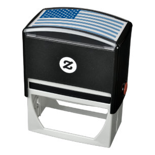 USA Flag - United States of America - Patriotic Self-inking Stamp