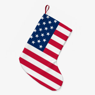 USA Flag - United States of America - Patriotic - Small Christmas Stocking