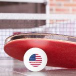 USA Flag US Patriotic Table Tennis Beer Ping Pong Ping Pong Ball<br><div class="desc">The American, Stars and Stripes, Old Glory, Star-Spangled Banner, USA flag, custom, personalized, name monogram / initials, table tennis / beer pong / ping pong ball, to show your pride, patriotism, love. To customize, simply enter your name / family name / company name / monogram / initials. Great for Independence...</div>