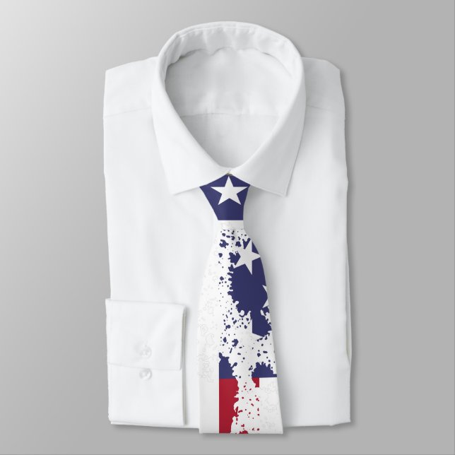 USA flag /USA KCALIMA effect by Masanser Tie (Tied)