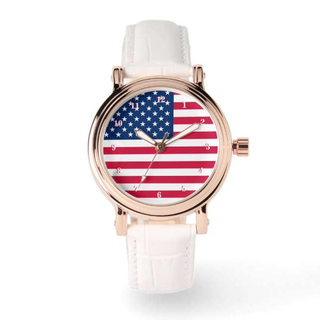 USA Flag Watch (Front)