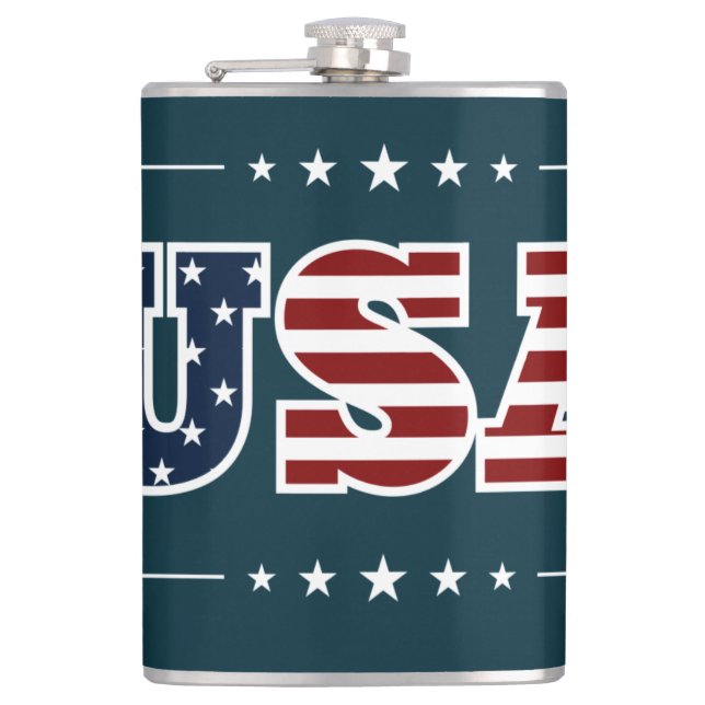 USA Flask (Front)