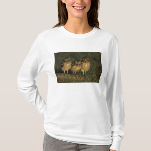 USA, Florida, Cape Coral. Three Burrowing Owls T-Shirt
