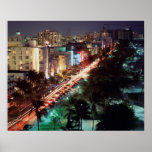 USA, Florida, Miami Beach, Ocean Drive, Art Deco 2 Poster<br><div class="desc">Walter Bibikow / DanitaDelimont.com USA,  North America,  Florida</div>
