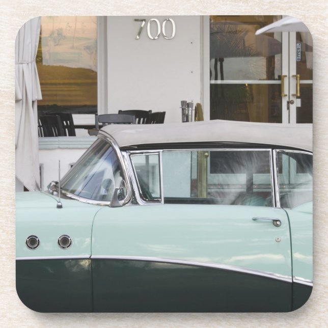 USA, Florida, Miami Beach: South Beach, 1956 Coaster (Front)