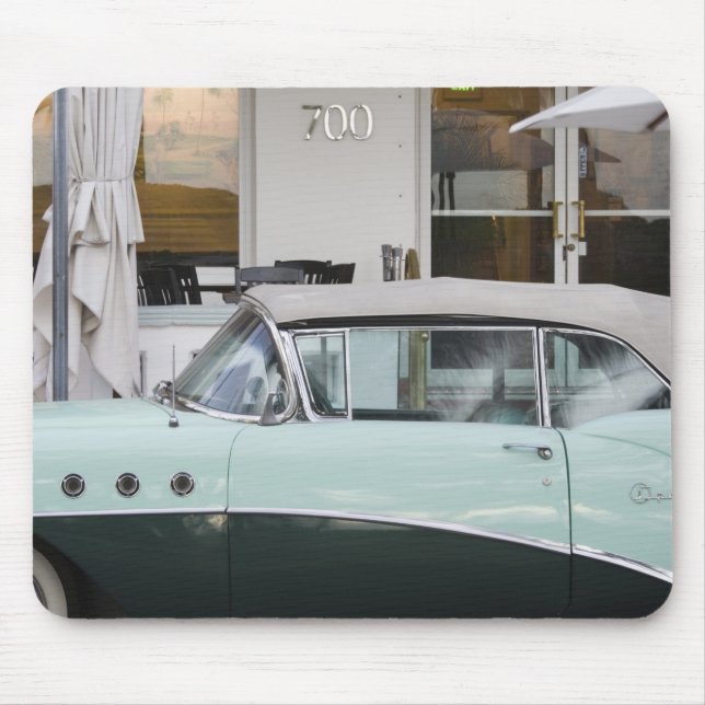 USA, Florida, Miami Beach: South Beach, 1956 Mouse Pad (Front)