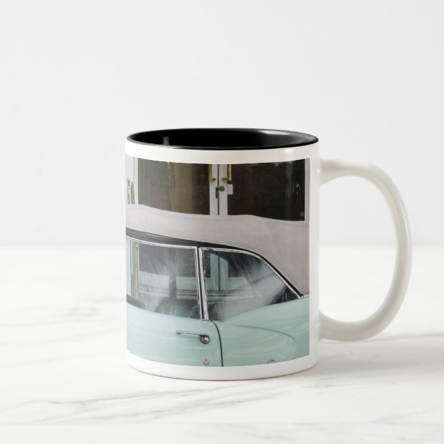 USA, Florida, Miami Beach: South Beach, 1956 Two-Tone Coffee Mug (Right)