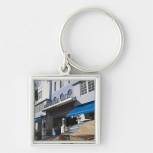 USA, Florida, Miami Beach: South Beach, Art Deco Keychain