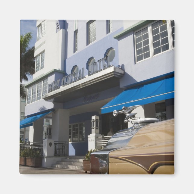 USA, Florida, Miami Beach: South Beach, Art Deco Magnet (Front)
